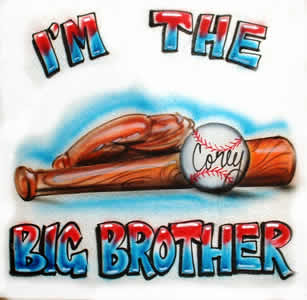 Airbrush big brother shirt