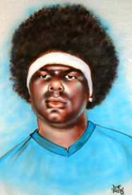 airbrush portrait t-shirt