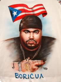 Portrait Boricua Puerto Rico