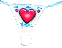 Valentines thong