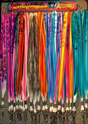 airbrush lanyards display