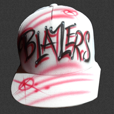 custom airbrush hat