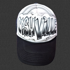 custom airbrush hat