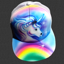 custom airbrush hat