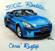 airbrush car t-shirt