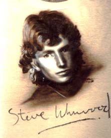 Steve Winwood autographed airbrush t-shirt