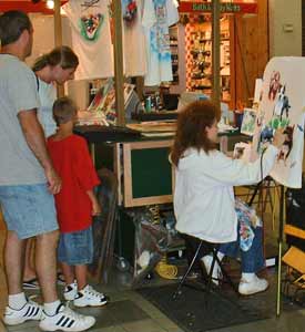 Diane Burrier airbrush artist