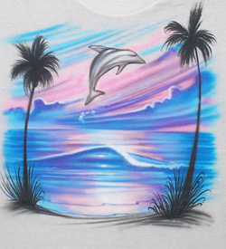 dolphin airbrush