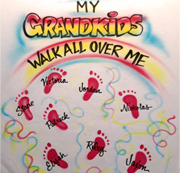 Mom's sweethearts airbrush shirt