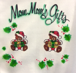 Mom's sweethearts airbrush shirt