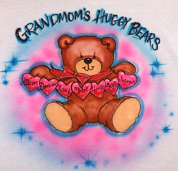 Mother's Day custom airbrush shirt