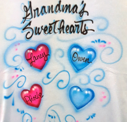 Mother's Day airbrush shirt