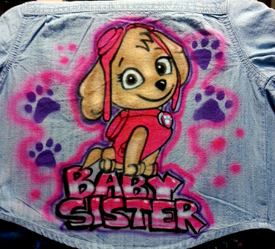 airbrush jacket toddler