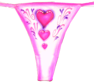 Airbrush thong