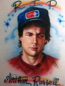 airbrush portrait by Diane Burrier