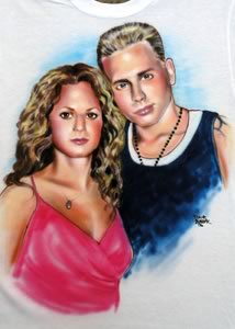 airbrush group portrait