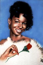 Portrait with rose