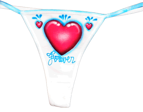 airbrush thong