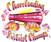 cheerleading t-shirts