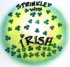 Irish airbrush t-shirt